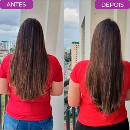 antes e depois happy hair 1